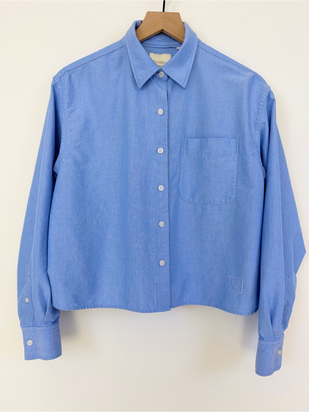 UNIQLO x JW Anderson Women’s Oxford Boxy Shirt Blue Size S